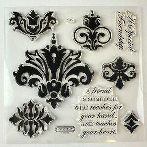 My Acrylix Premium Quality Decorative Stamps D1453 Friendship Set